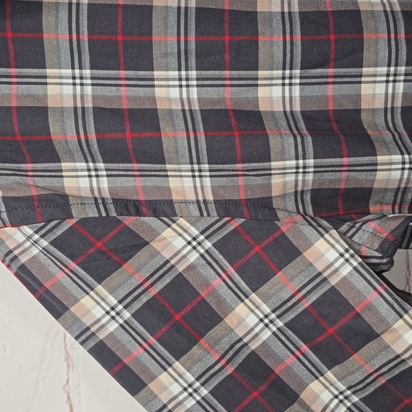 Boohoo Man Red Blue And White Plaid Men Size XL - Picture 3 of 11